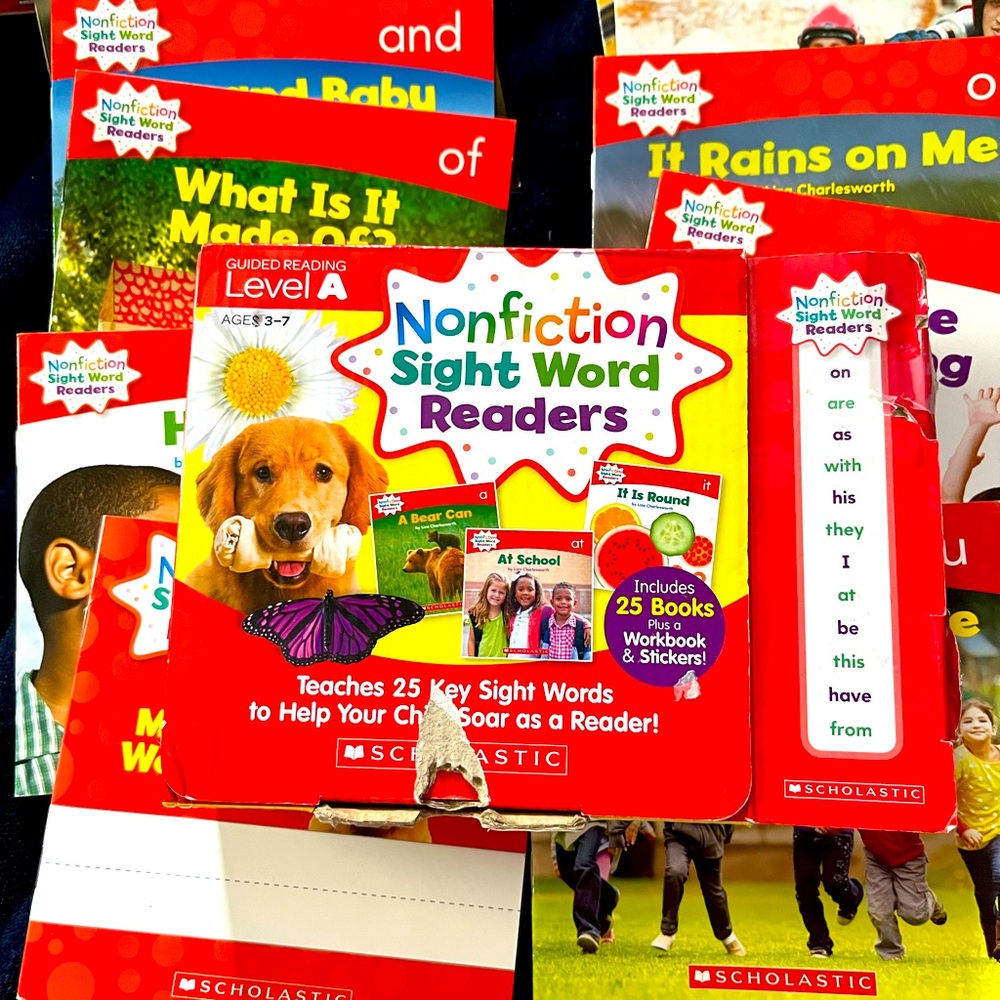 Level A reading books